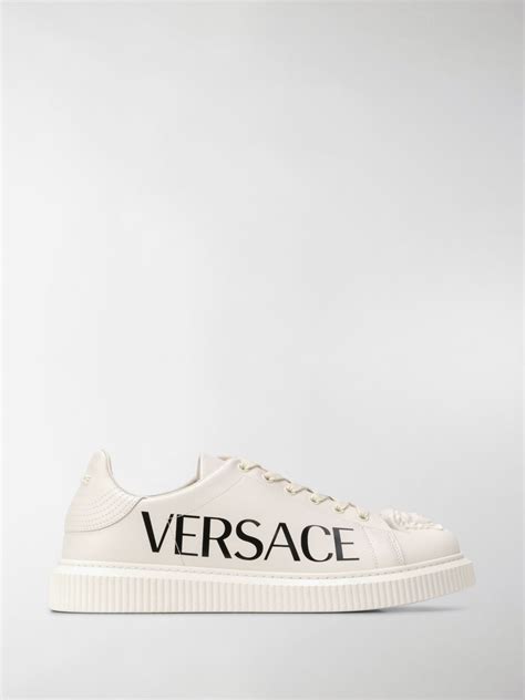 versace medusa head low top sneakers|Versace Medusa boots.